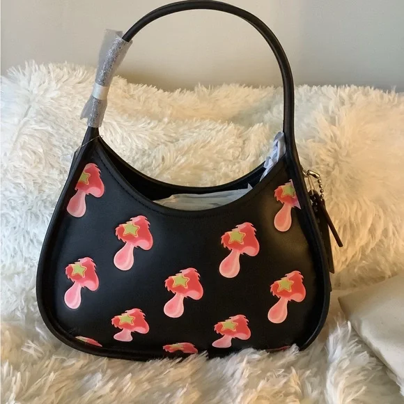 Coachtopia Leather black with mushroom Ergo bag - Picture 2 of 8